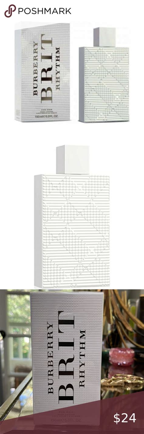 burberry brit rhythm body lotion for her|burberry brit rhythm for her body.